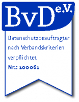 Nach BvD-Verbandskriterien verpflichtet